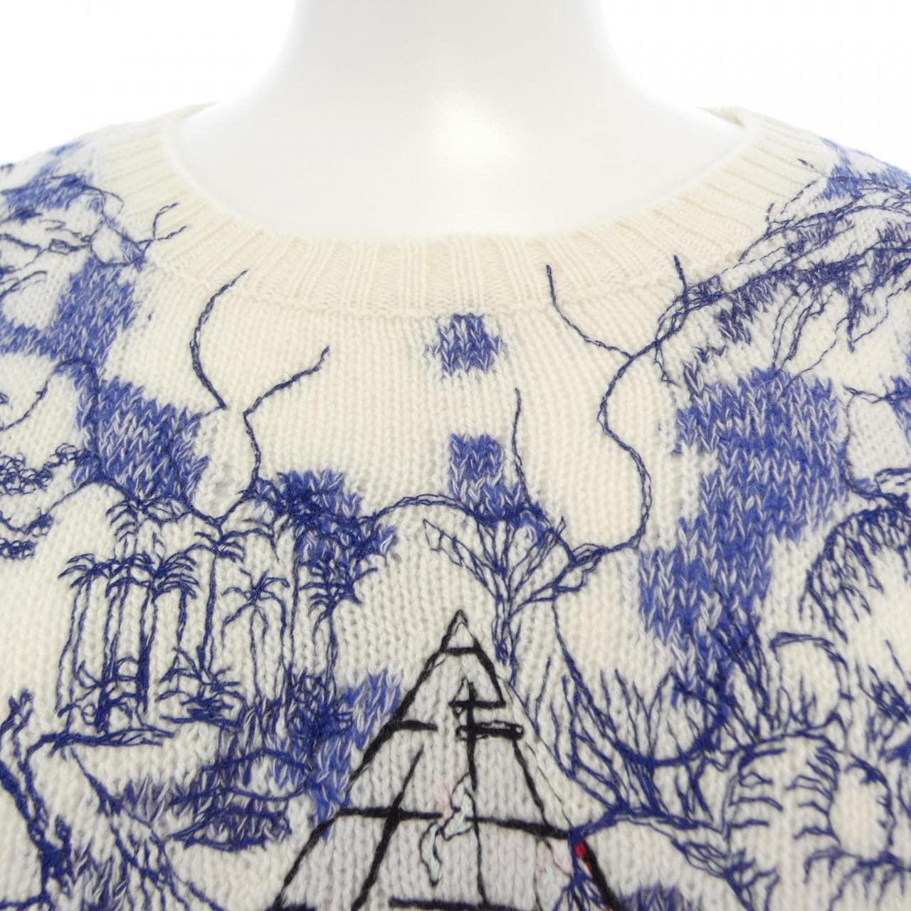 クリスチャンディオール CHRISTIAN DIOR AROUND THE WORLD 044S76BM023 ニット