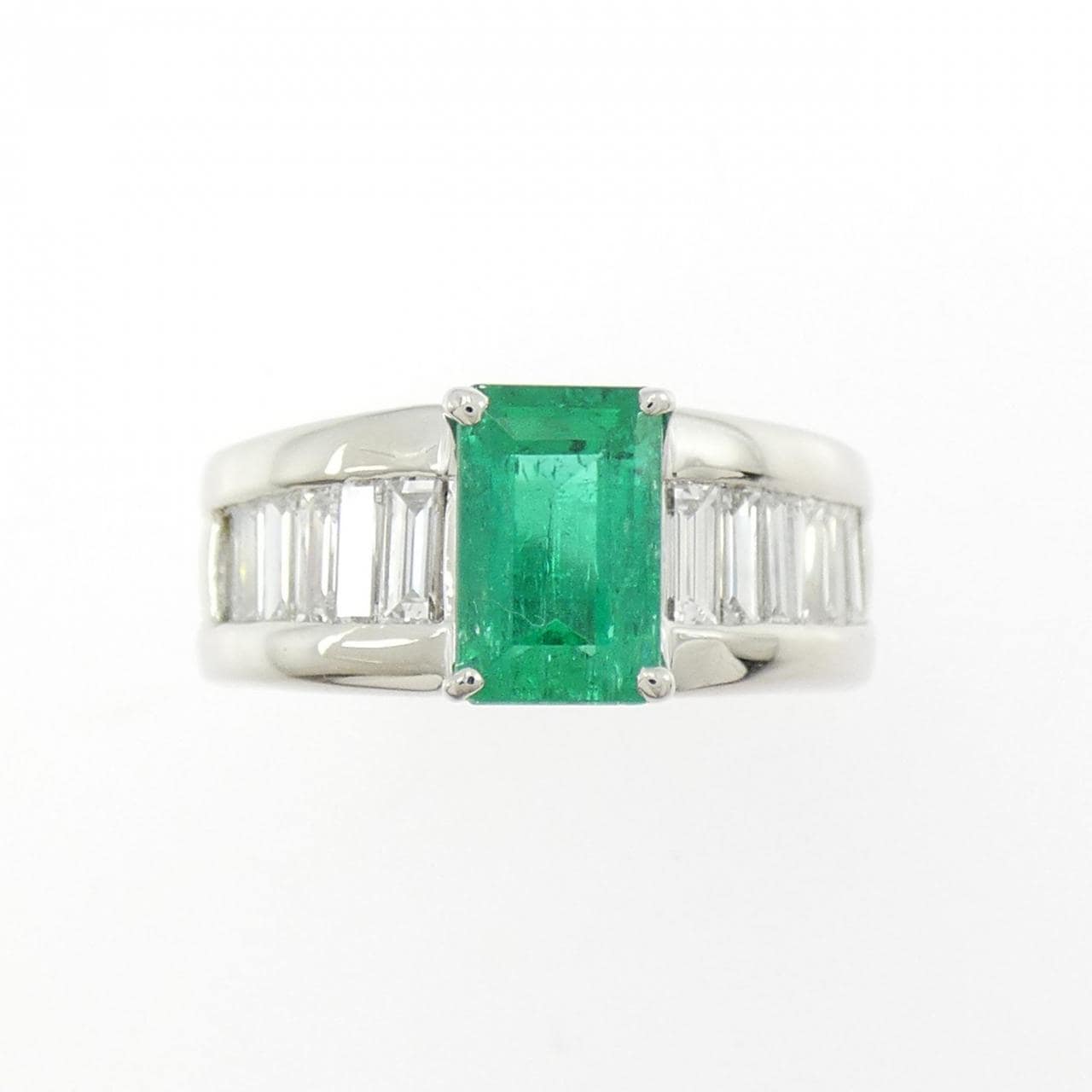 PT900 エメラルド リング 1.47CT