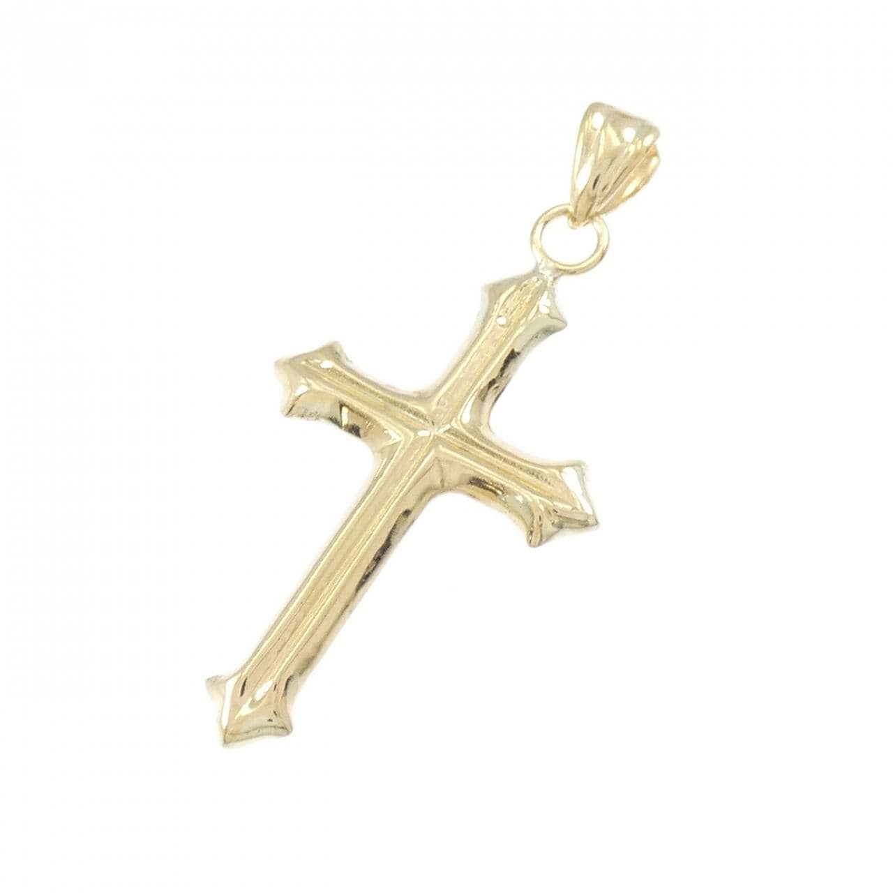 K18YG クロス ペンダント