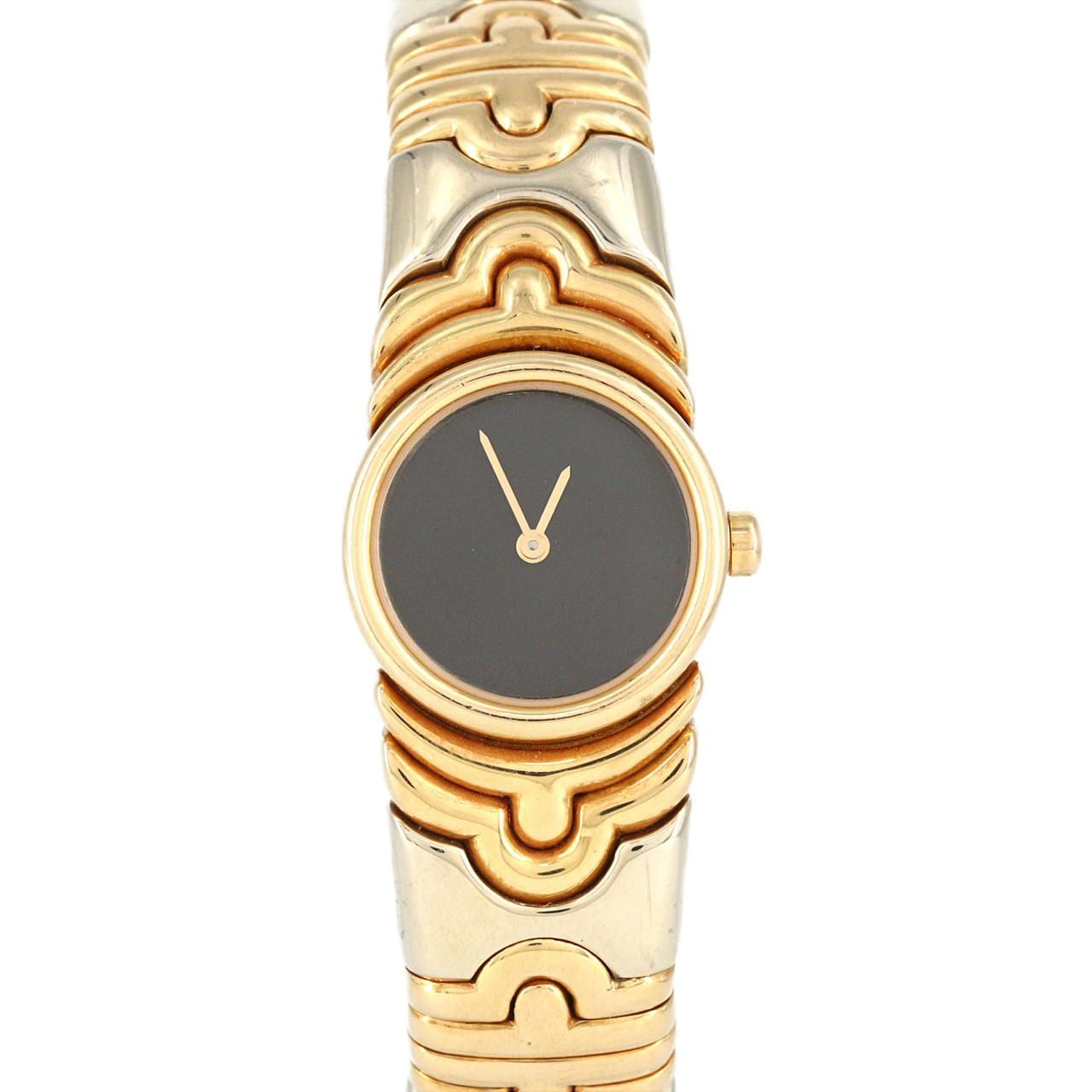 【ノーメンテナンス還元価格】ブルガリ パレンテシス YGxWG Lサイズ BJ01 YGxWG クォーツ