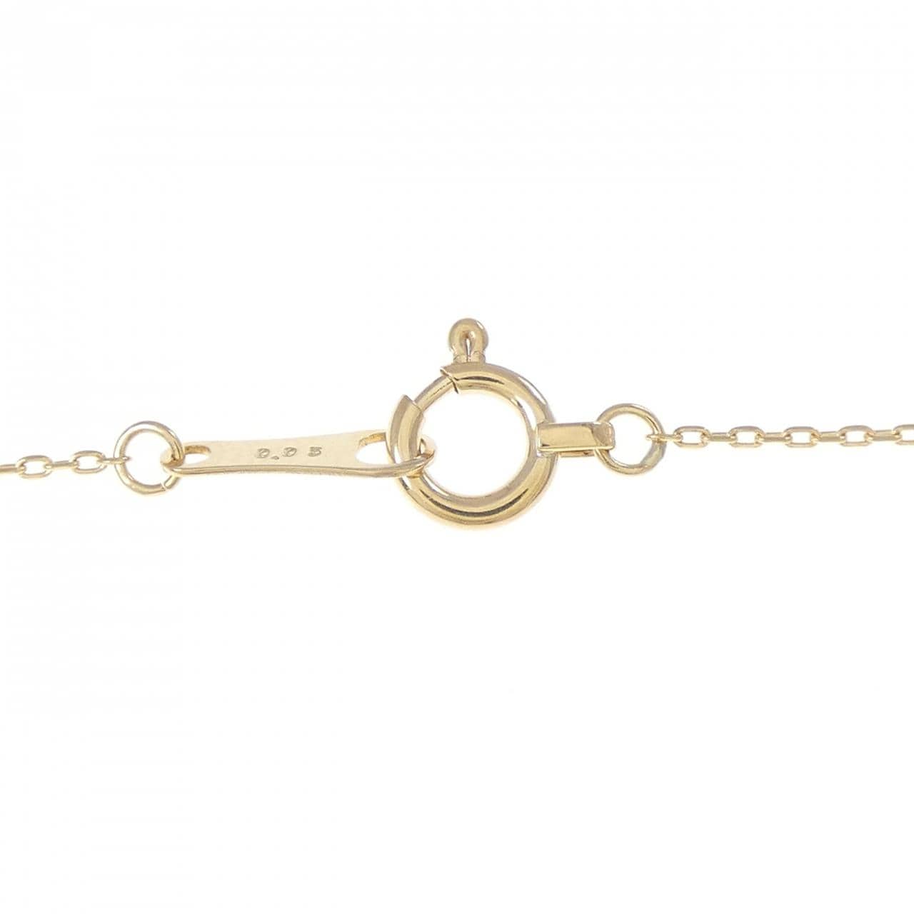 K18YG ダイヤモンド ネックレス 0.05CT