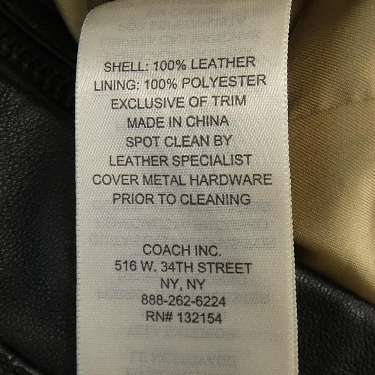 コーチ COACH レザージャケット