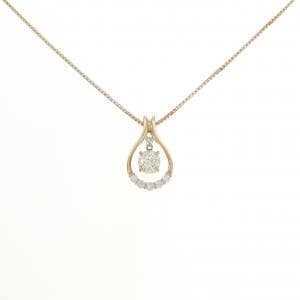K18YG ダイヤモンド ネックレス 0.236CT
