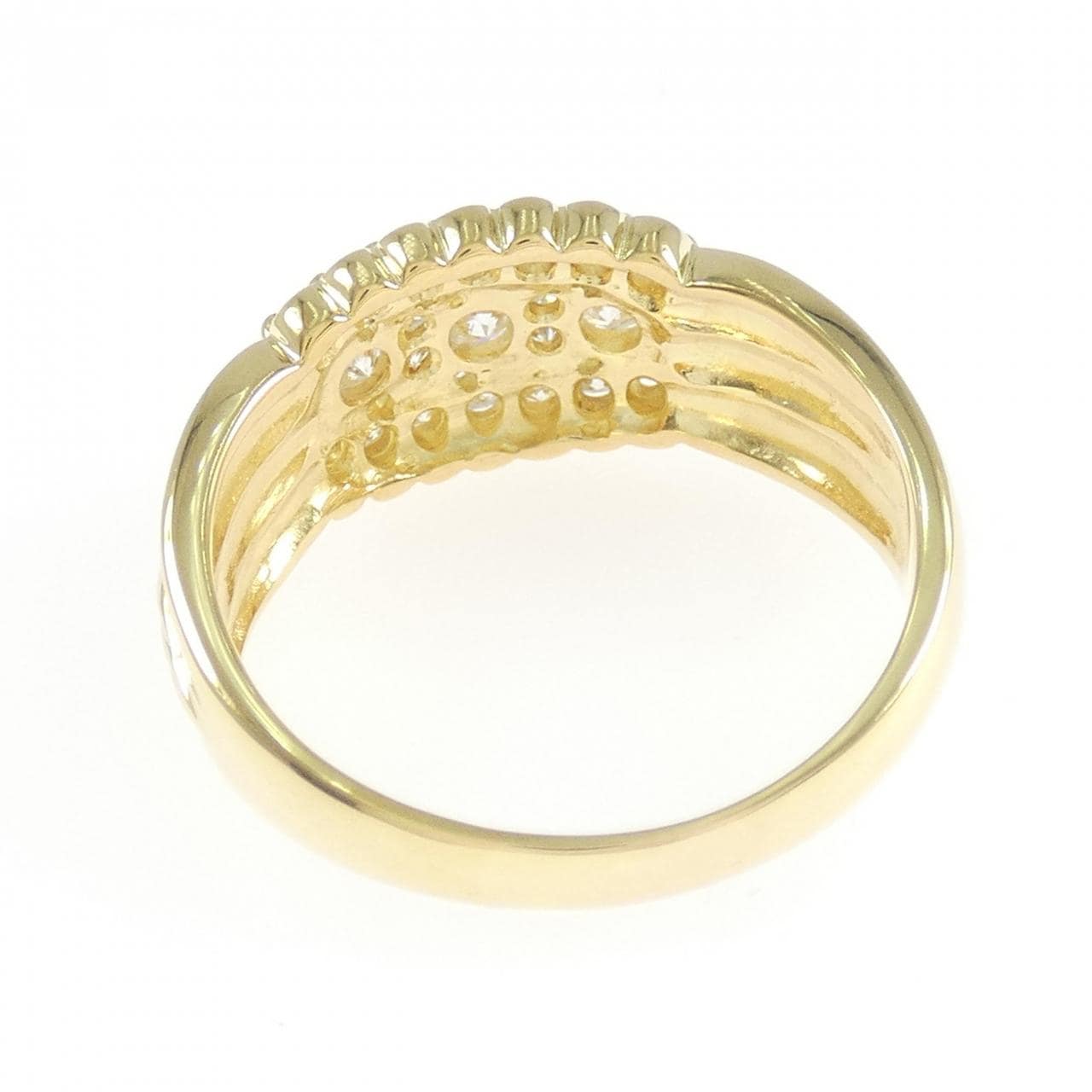 K18YG ダイヤモンド リング 0.50CT