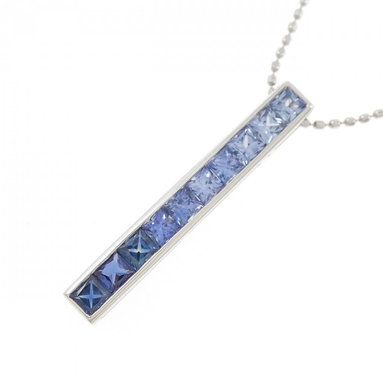 PT900/PT850 サファイヤ ネックレス 0.90CT