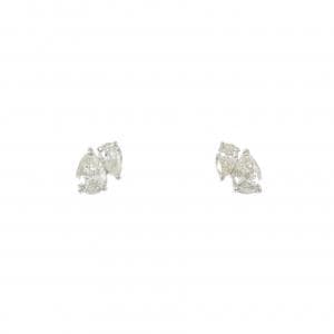 【新品】PT900 ダイヤモンド ピアス 0.54CT