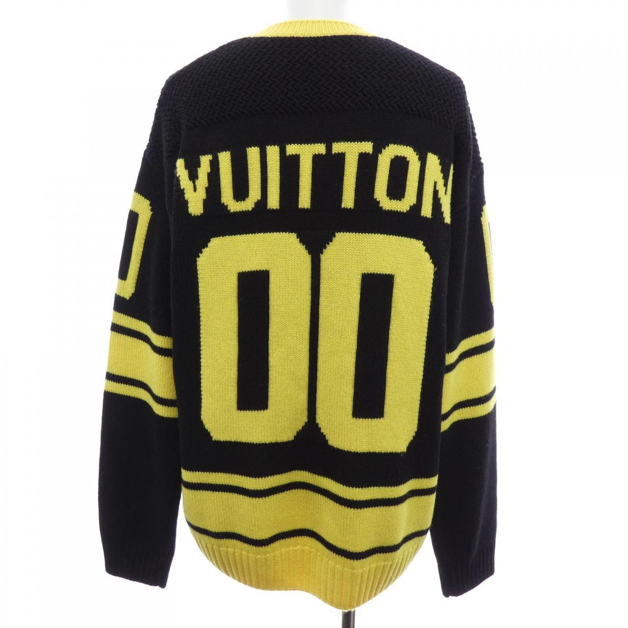 LOUIS VUITTON Vuitton Intarsia Football T-Shirt HMN86WYQL Knit