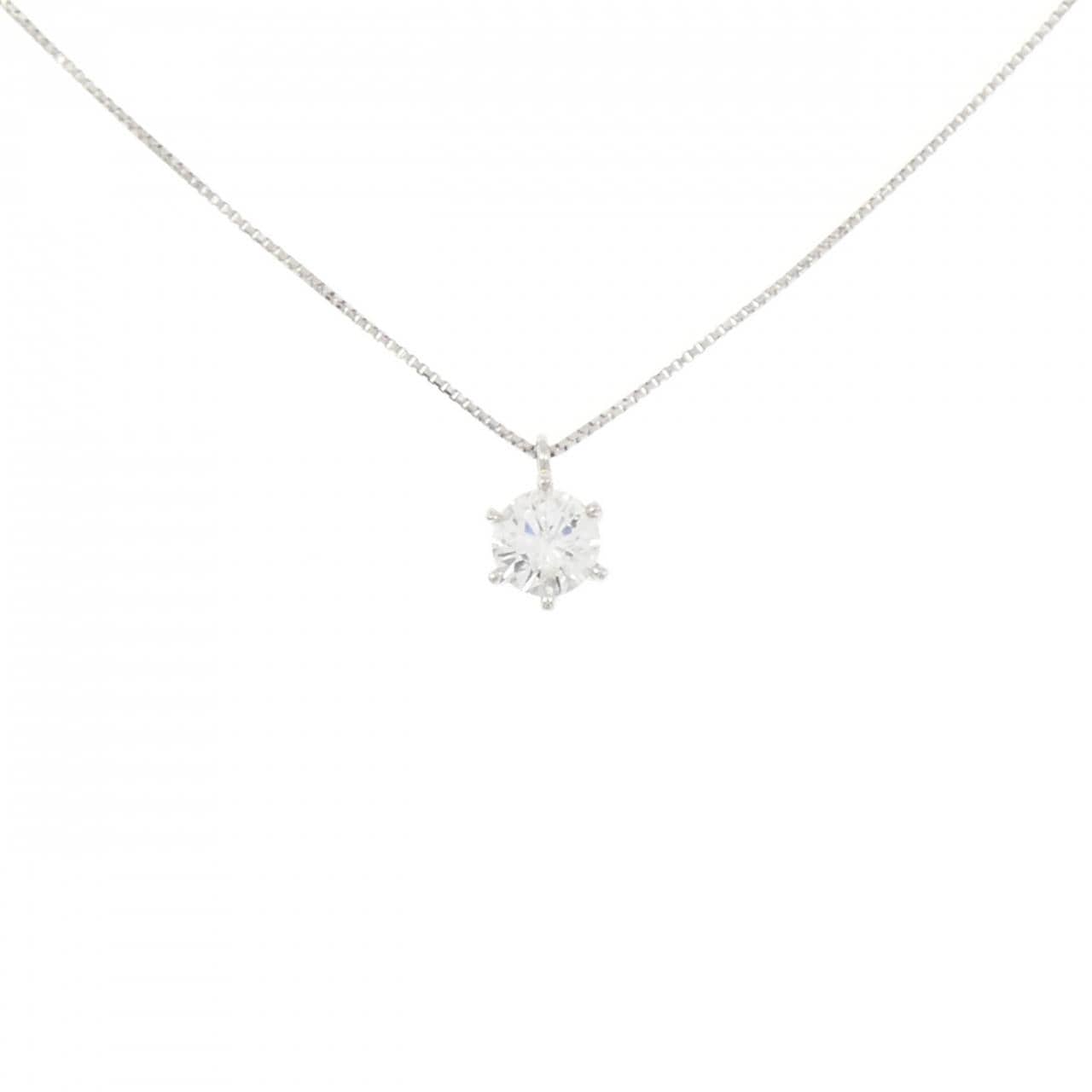 PT850 ソリティア ダイヤモンド ネックレス 0.503CT