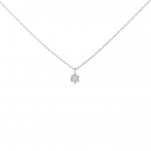 PT900/PT850 ソリティア ダイヤモンド ネックレス 0.05CT