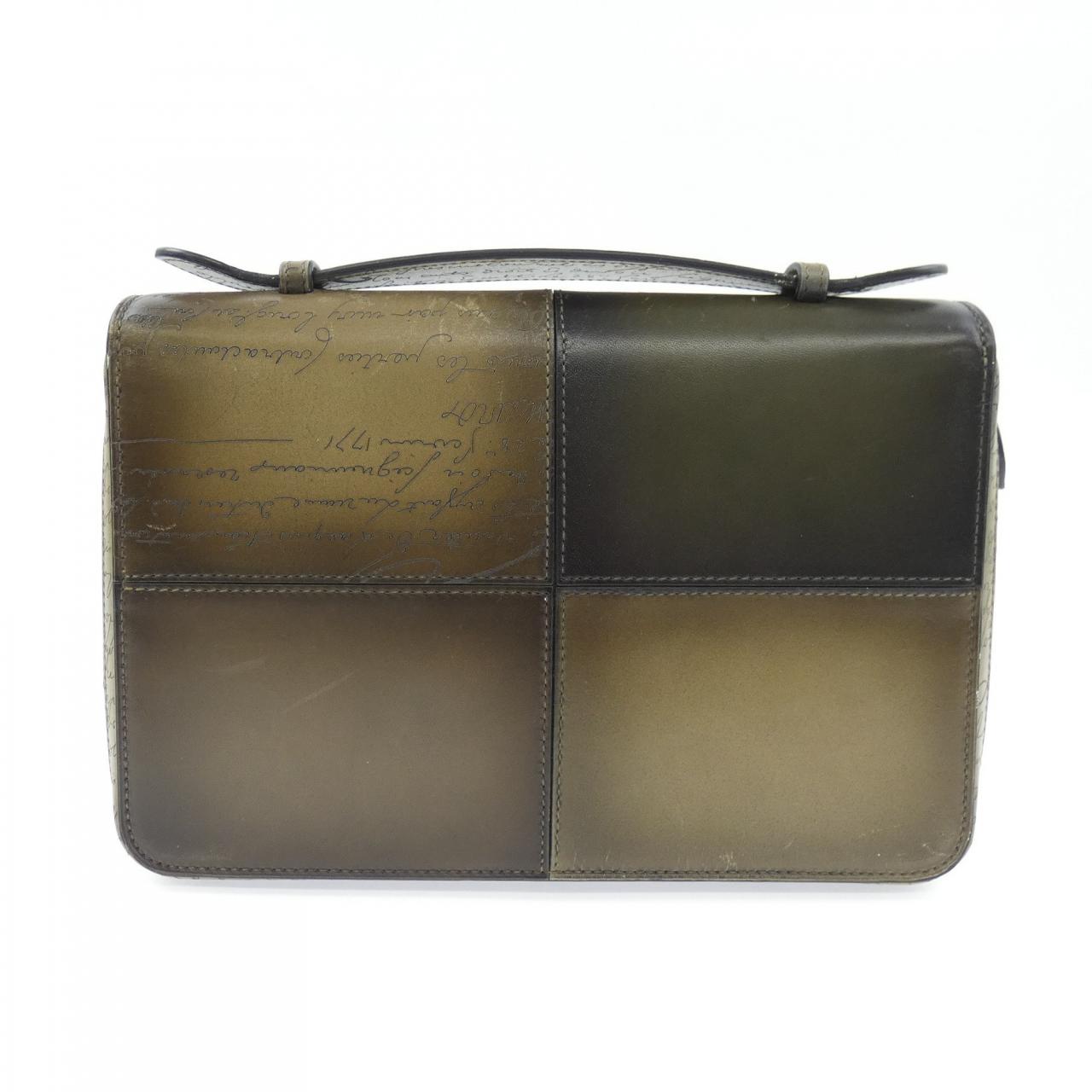 ベルルッティ Berluti イタウバワイドスクリットレザーロング WALLET