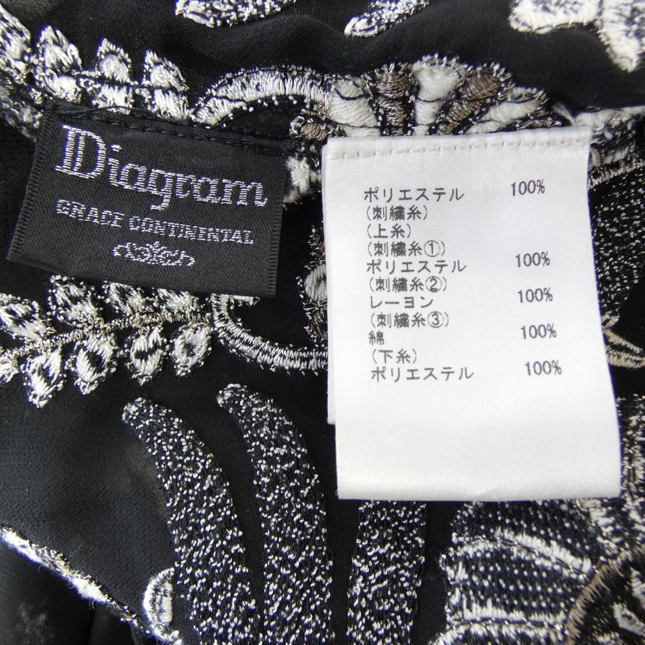 ダイアグラム Diagram ロングカーディガン