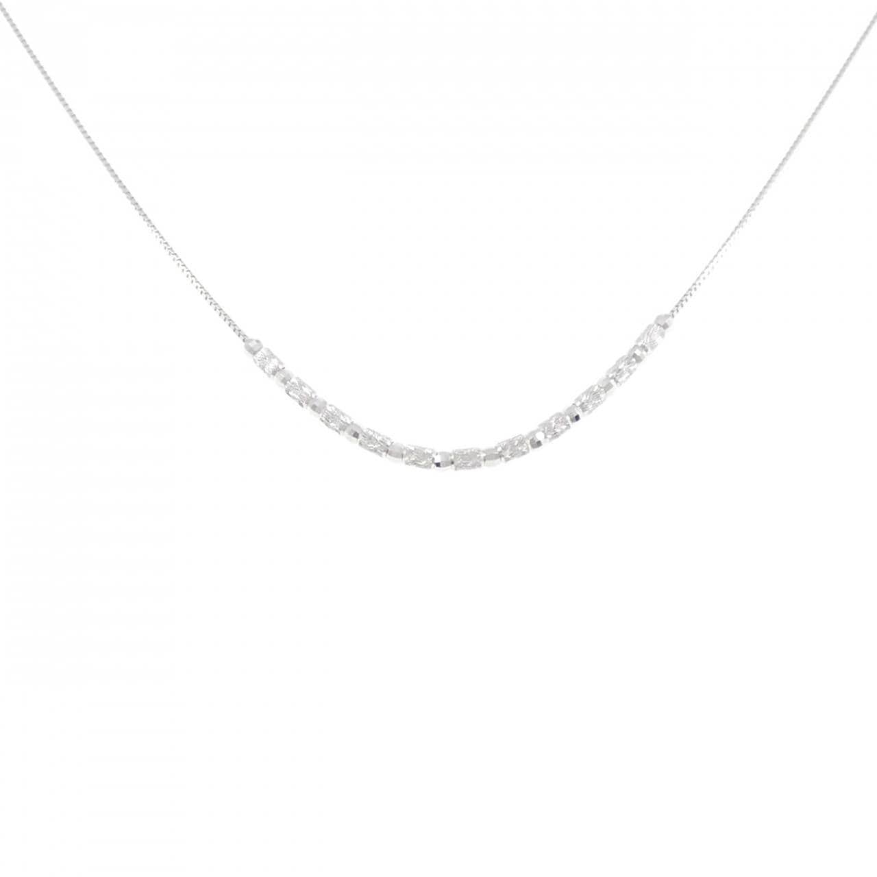 K18WG ネックレス