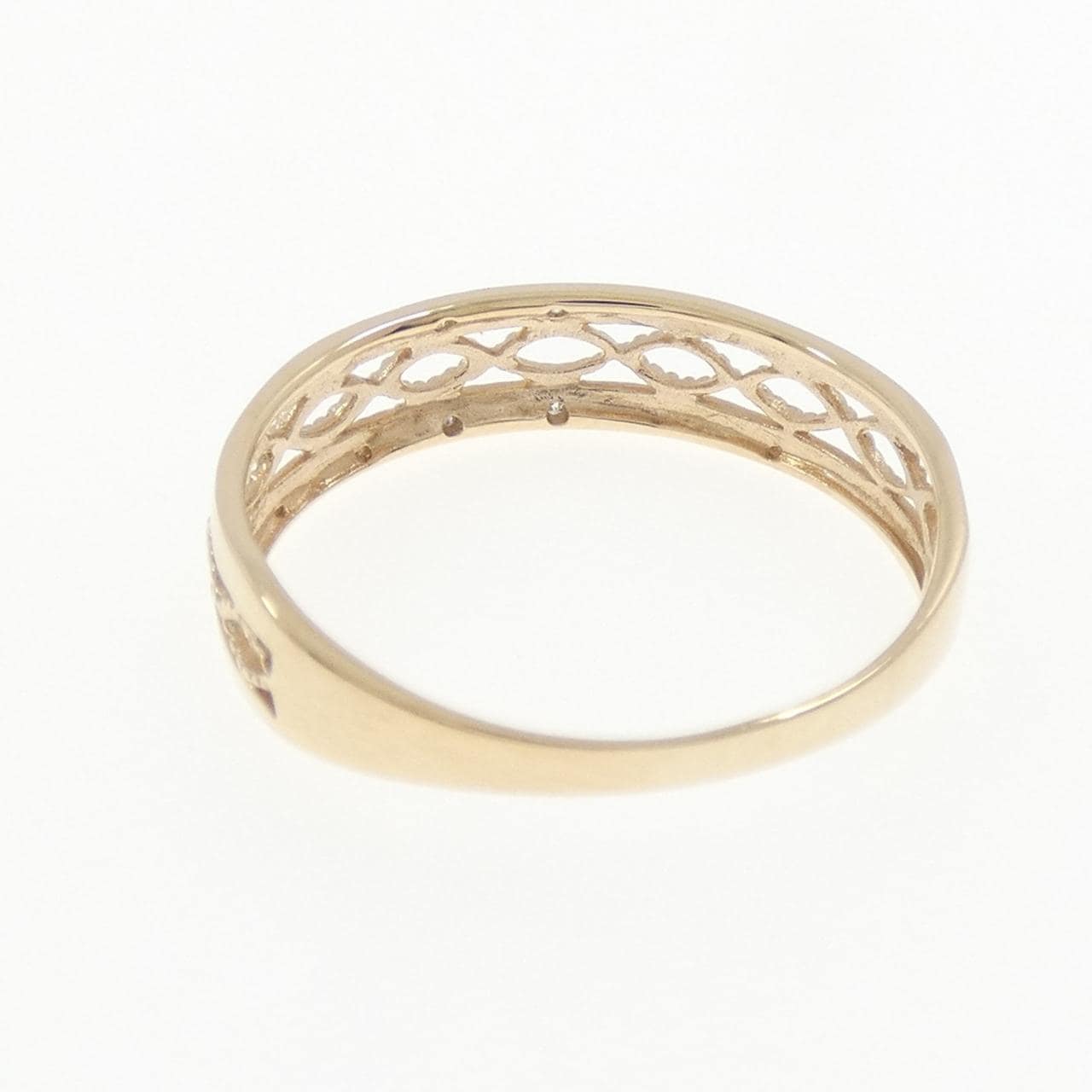 K10PG ダイヤモンド リング 0.02CT