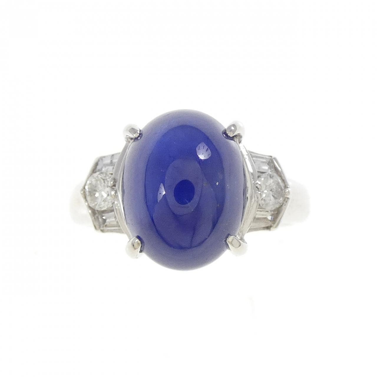 PT900 サファイヤ リング 5.338CT