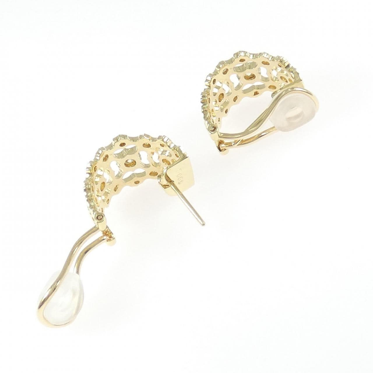 K18YG ダイヤモンド ピアス/イヤリング 0.69CT