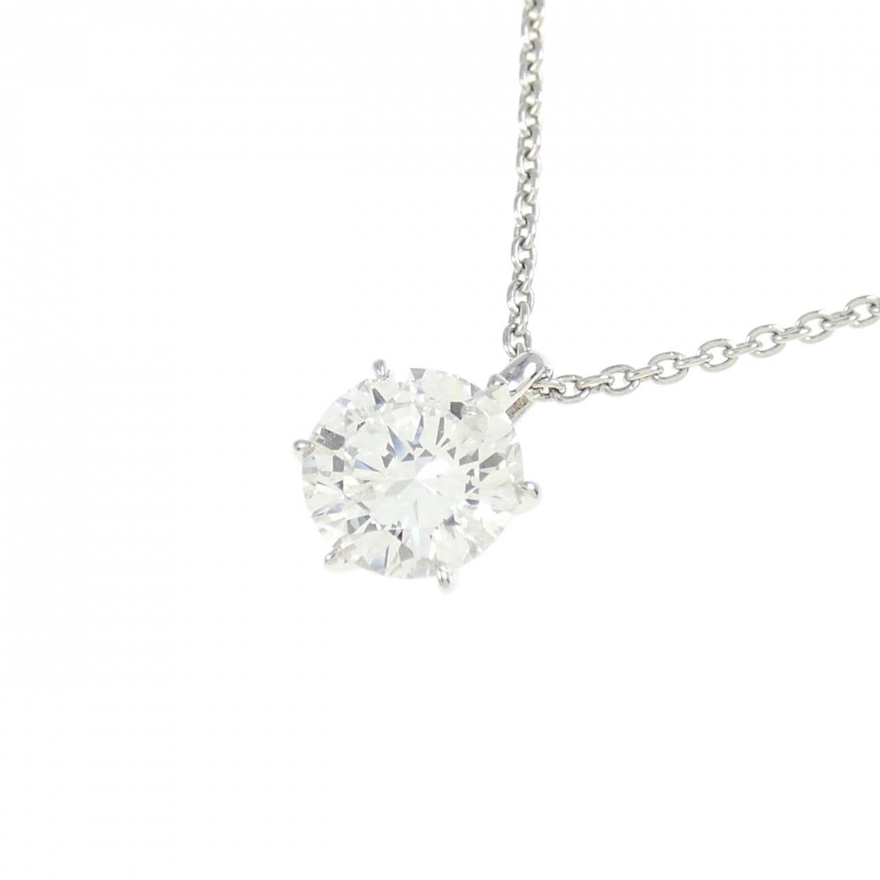 [Remake] PT Diamond Necklace 0.590CT G I1 VG