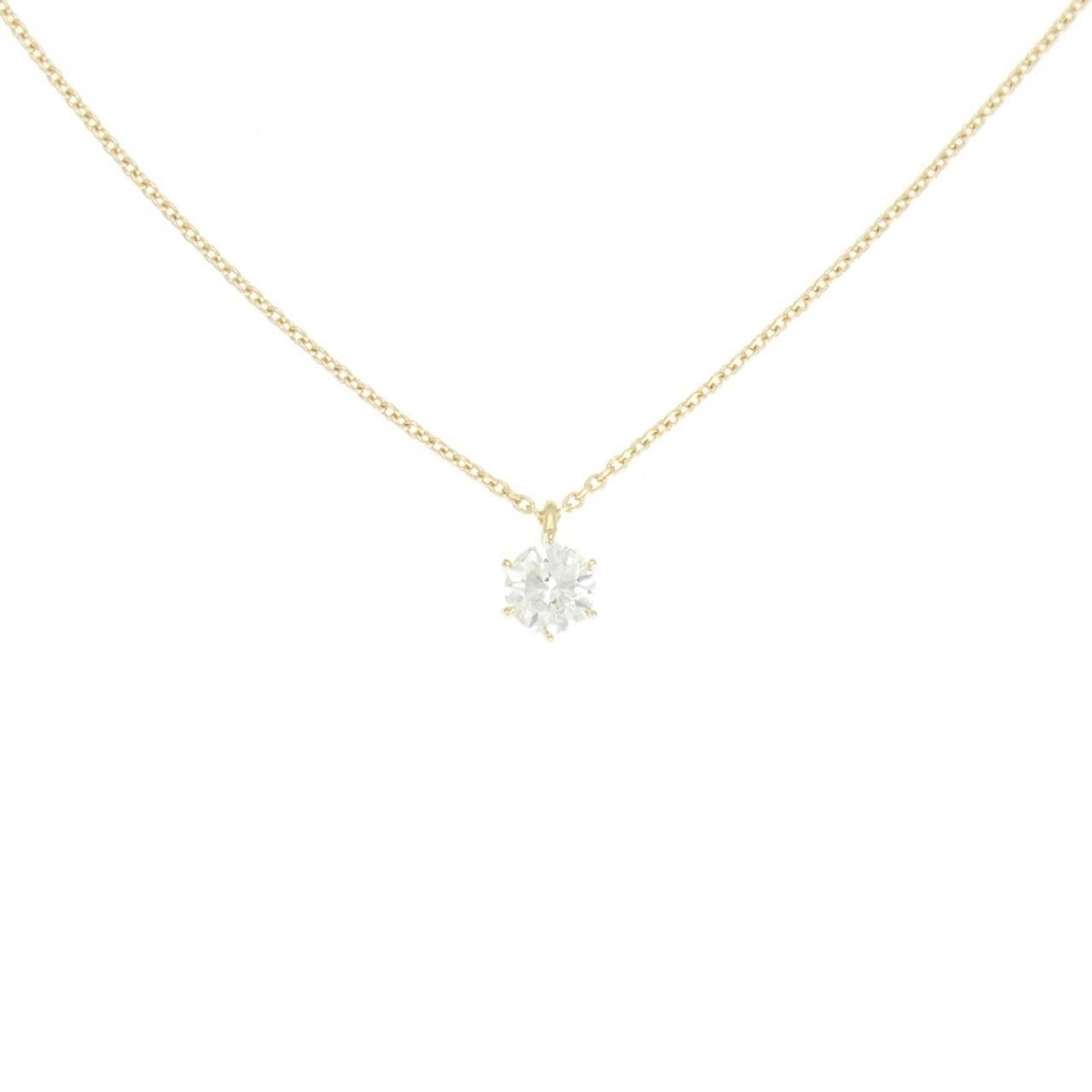 【リメイク】K18YG ダイヤモンド ネックレス 0.315CT G I1 VG