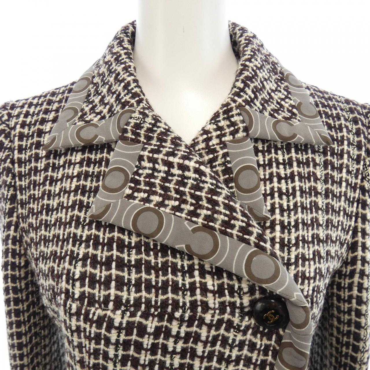 【ヴィンテージ】シャネル CHANEL P18237W02836 01A コート