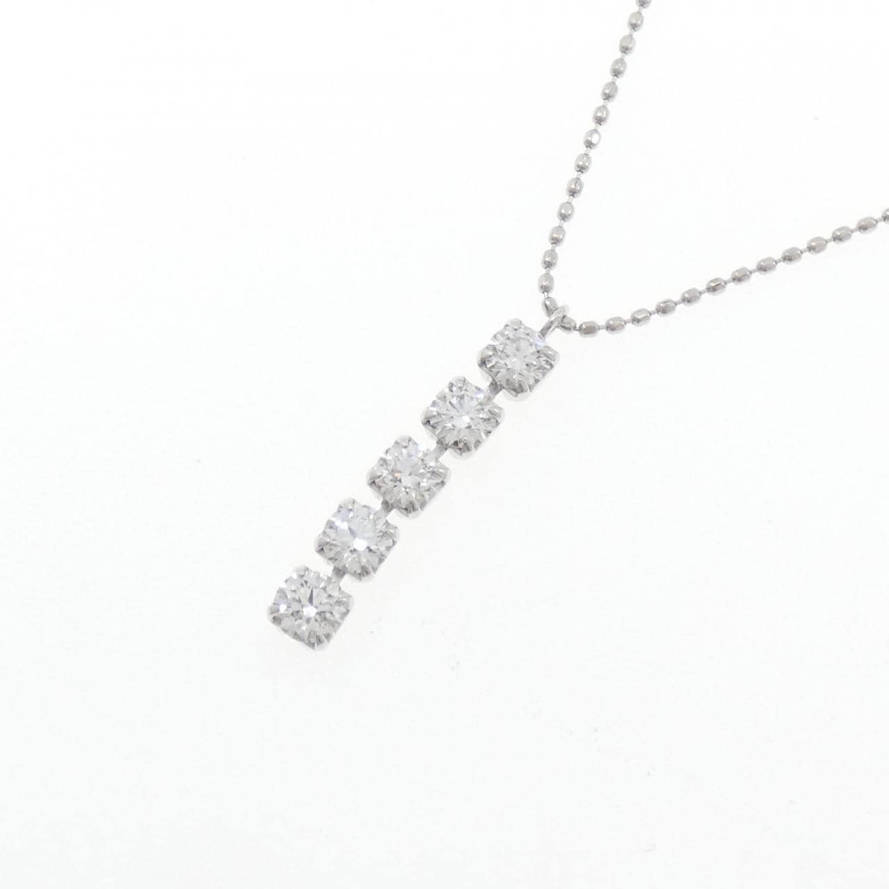 PT900/PT850 ダイヤモンド ネックレス 0.575CT