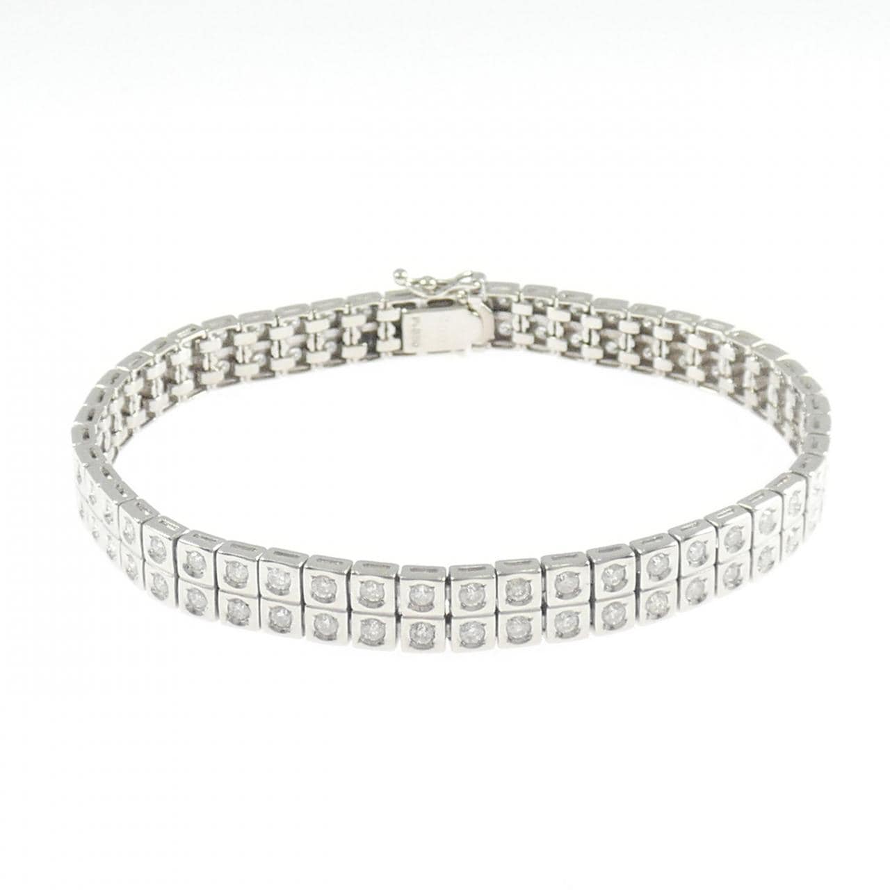 PT850 ダイヤモンド ブレスレット 2.00CT