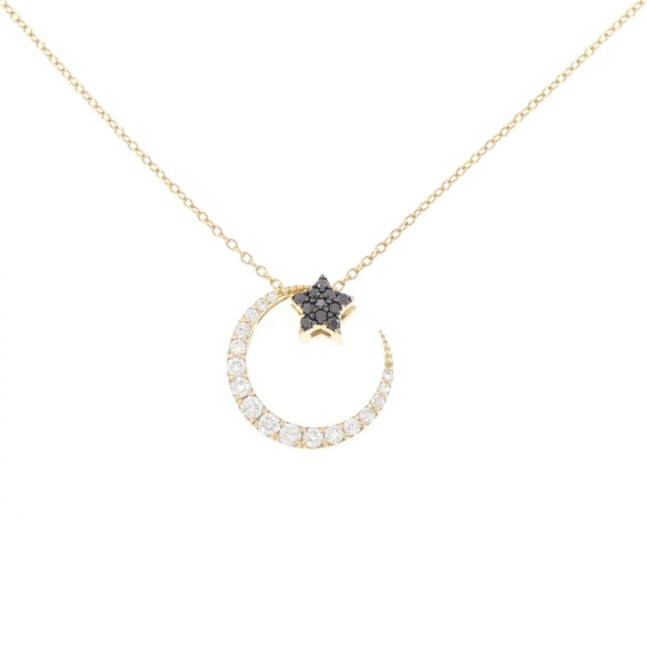 ポンテヴェキオ ビアンコ エ ネロ ネックレス 0.08CT