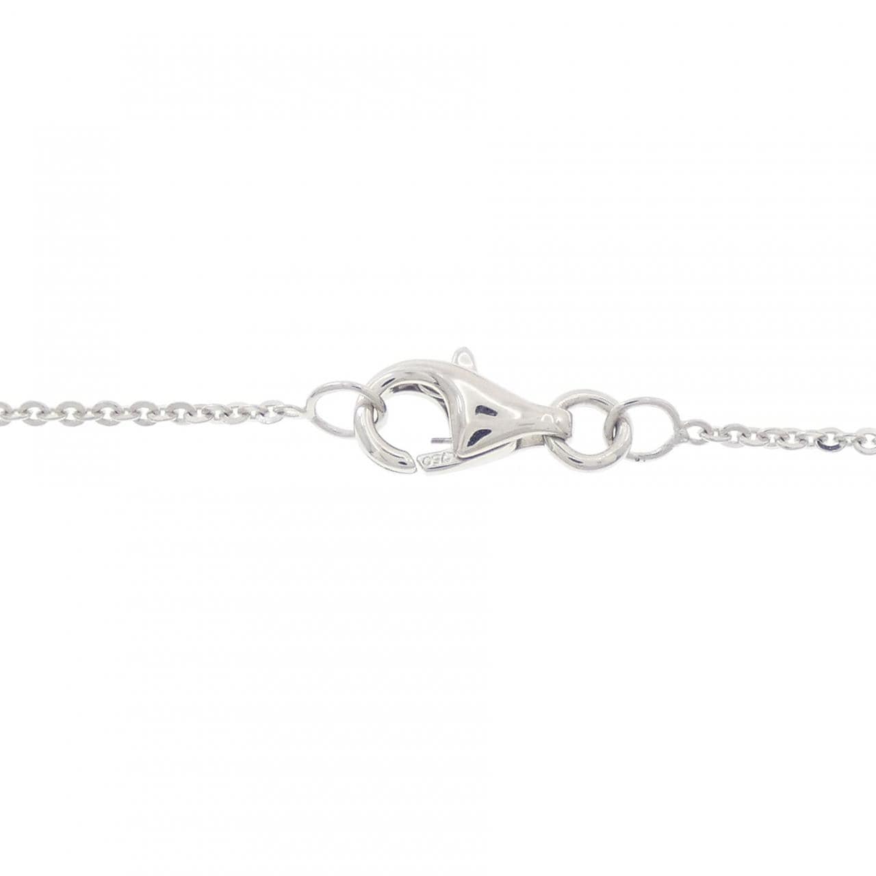 750WG ハート ルビー ネックレス 0.92CT