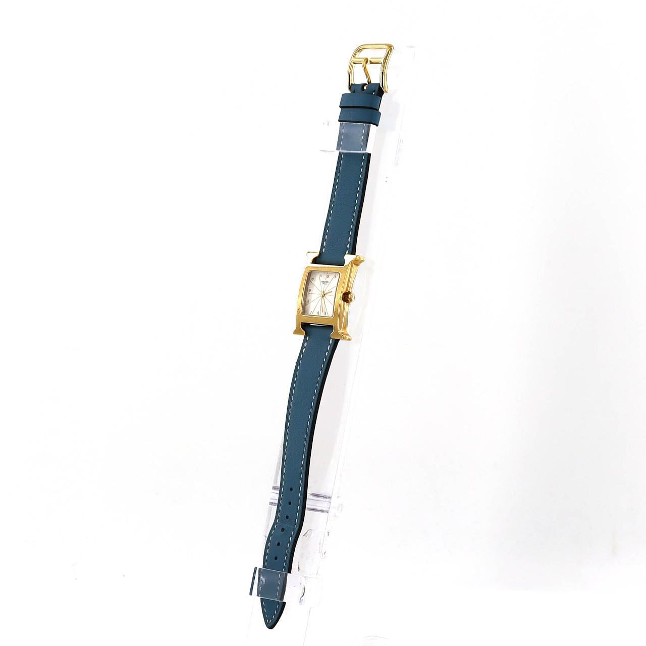 【ノーメンテナンス還元価格】エルメス Hウォッチ GP HH1.201 GP クォーツ