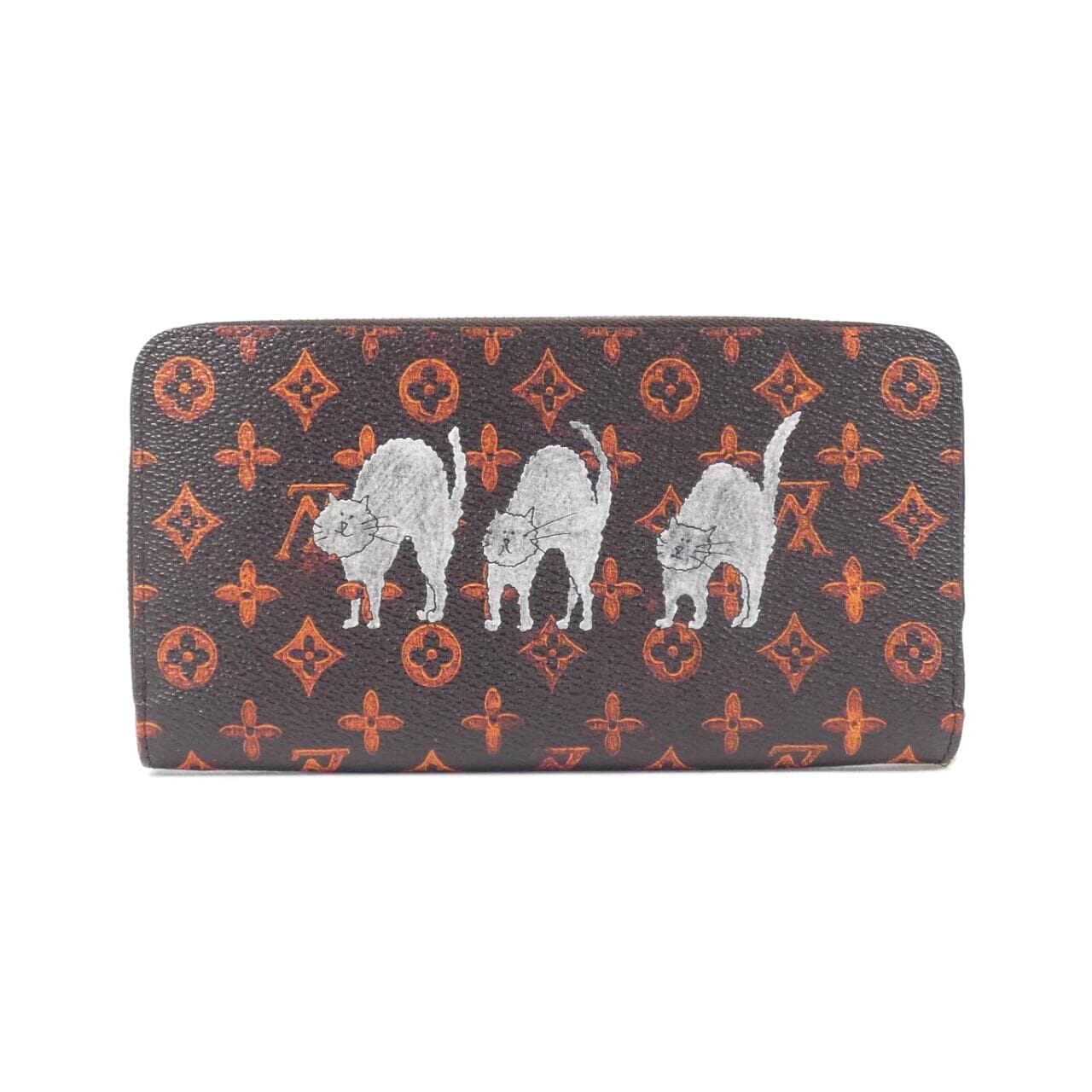 LOUIS VUITTON Cat Glam拉链钱包 M63875 钱包