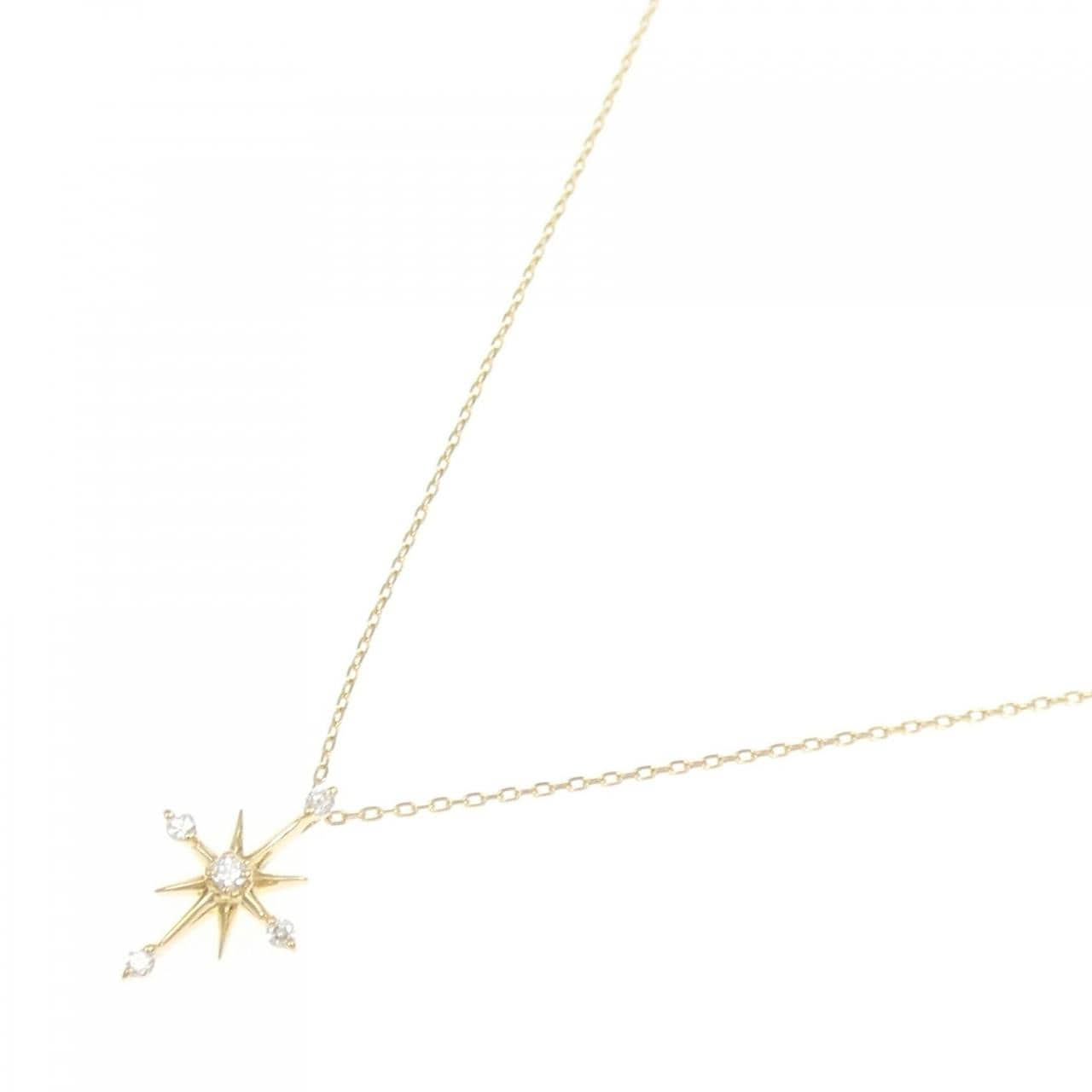 STAR JEWELRY十字星项链 0.04CT