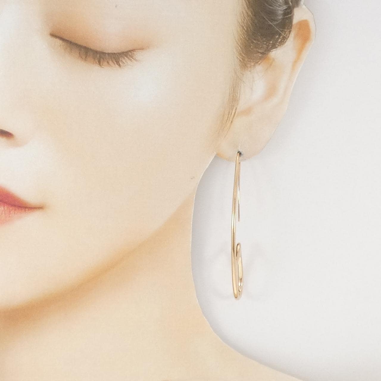 エルメス 750PG ピアス 片耳