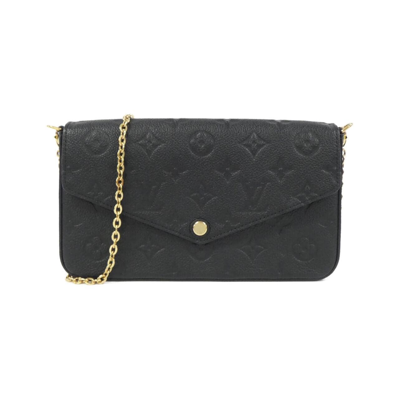 LOUIS VUITTON Monogram Empreinte Félicie M64064 Shoulder Bag