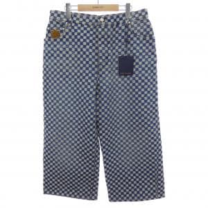ルイヴィトン LOUIS VUITTON ダミエ ワイドレッグジーンズ HTD72WWIN パンツ