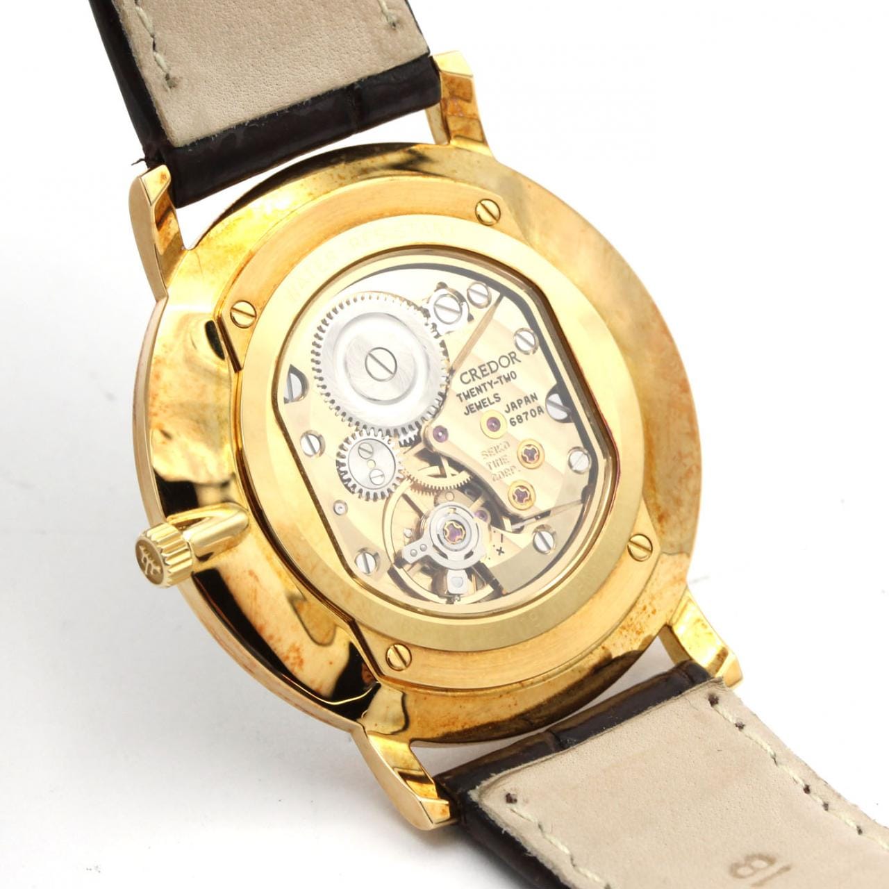 【ノーメンテナンス還元価格】セイコー クレドールシグノU.T.D　YG 6870-00B0/GBAQ976 YG 手巻