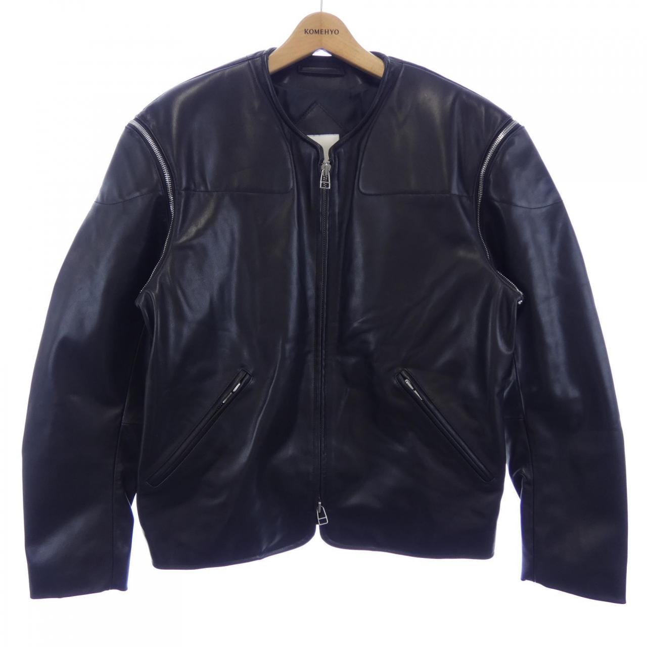 DDDD 0812002 レザーライダースジャケット