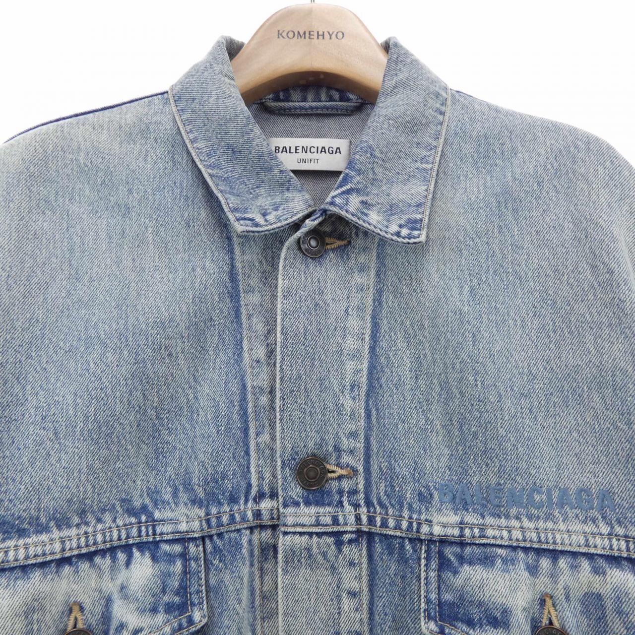 バレンシアガ BALENCIAGA 671889 TAP04 UNISEX デニムジャケット
