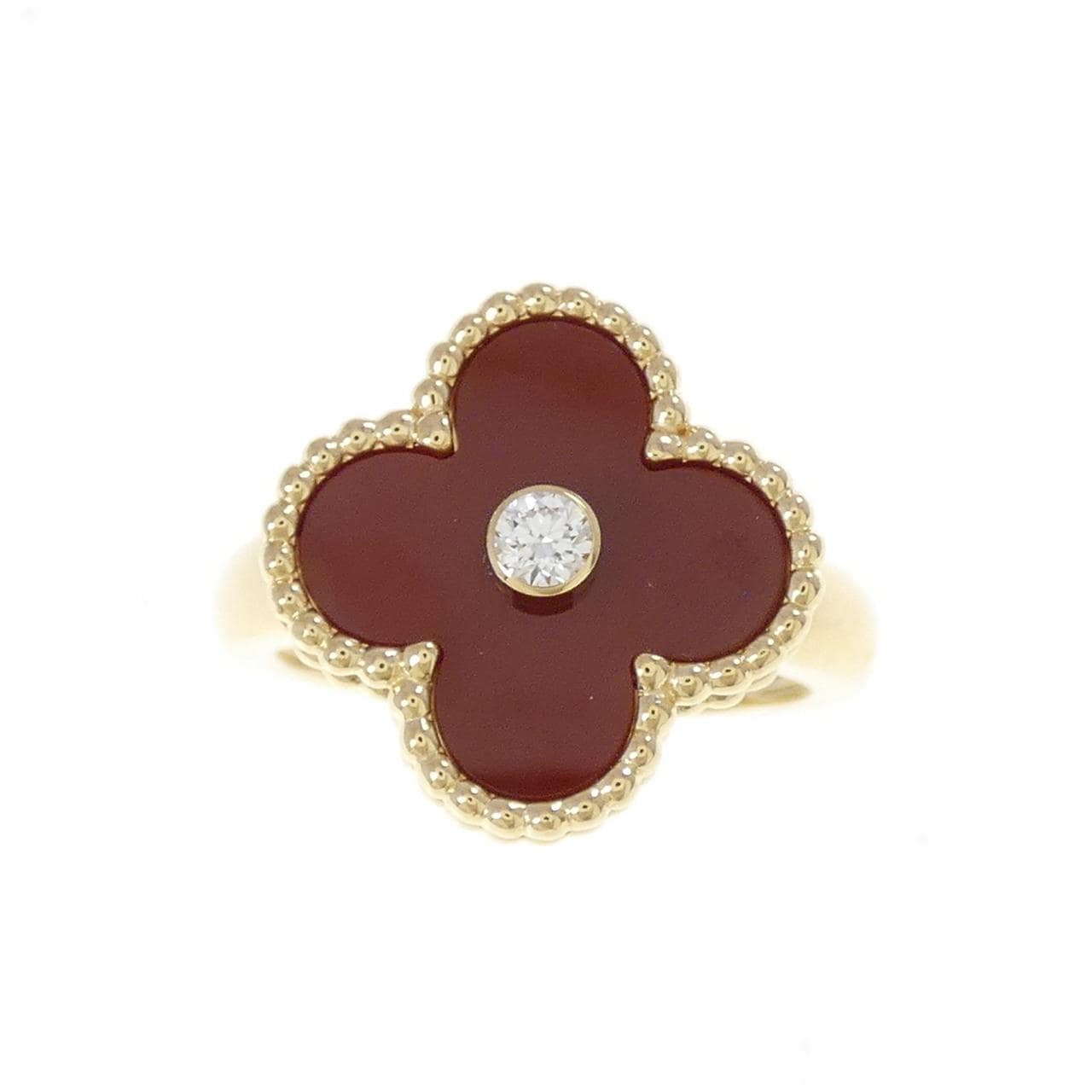 ヴァンクリーフ&アーペル ヴィンテージアルハンブラ リング