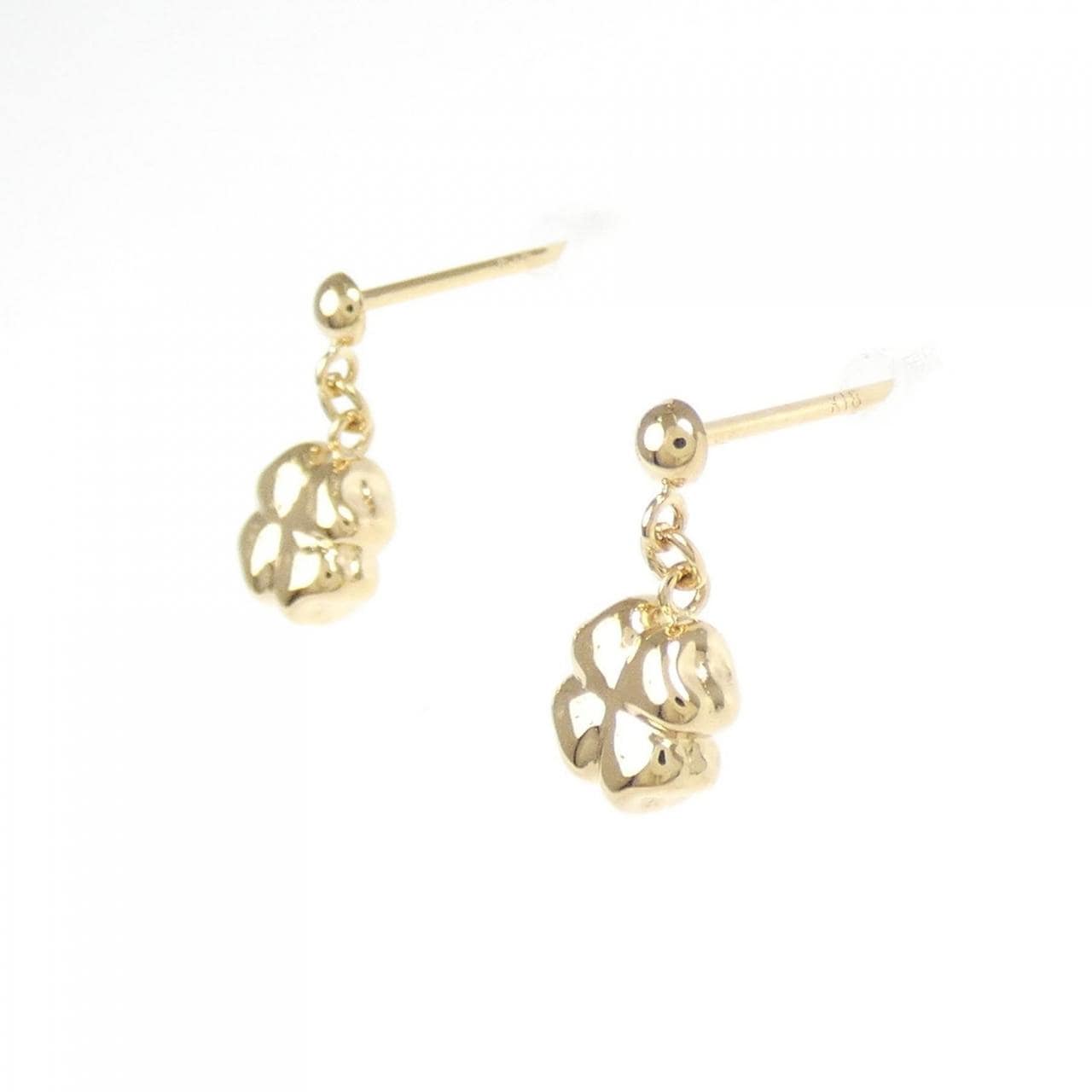 K18YG earrings