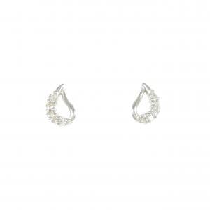 PT/PT900 ダイヤモンド ピアス 0.10CT