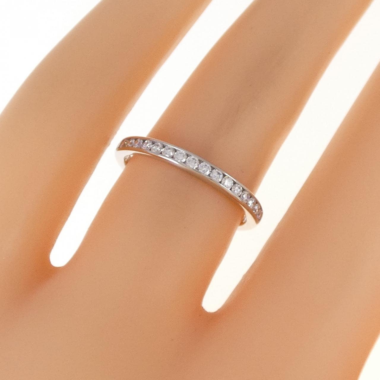 TIFFANY半圓鑲嵌鑲戒指