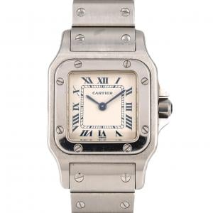 【ノーメンテナンス特価】カルティエ サントスガルベSM W20017D6 SS クォーツ