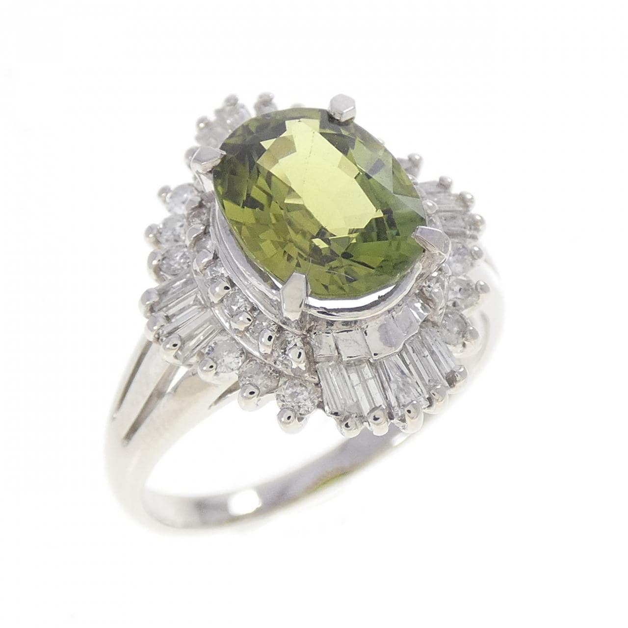 PT900 サファイヤ リング 2.53CT