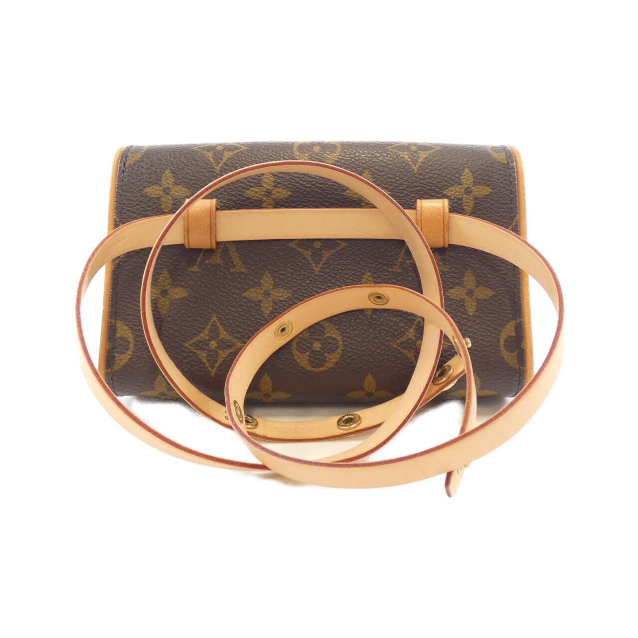 LOUIS VUITTON Monogram Pochette Florentine S M51855+M67304 腰包