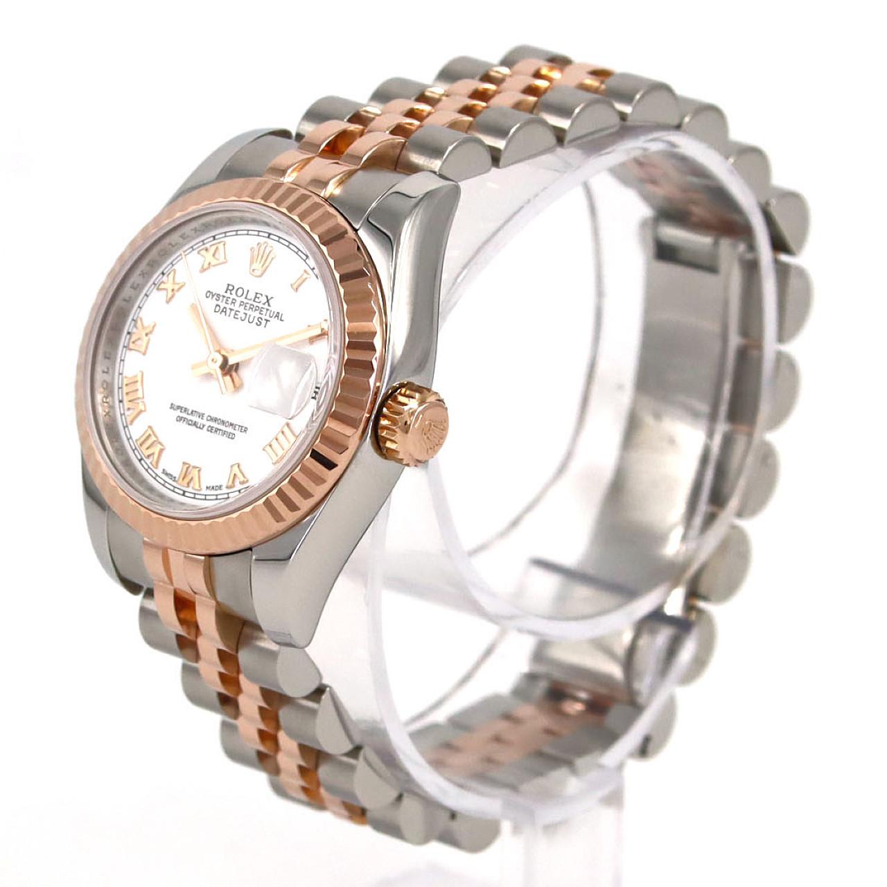 ロレックス デイトジャスト 179171 SSxPG 自動巻 D番