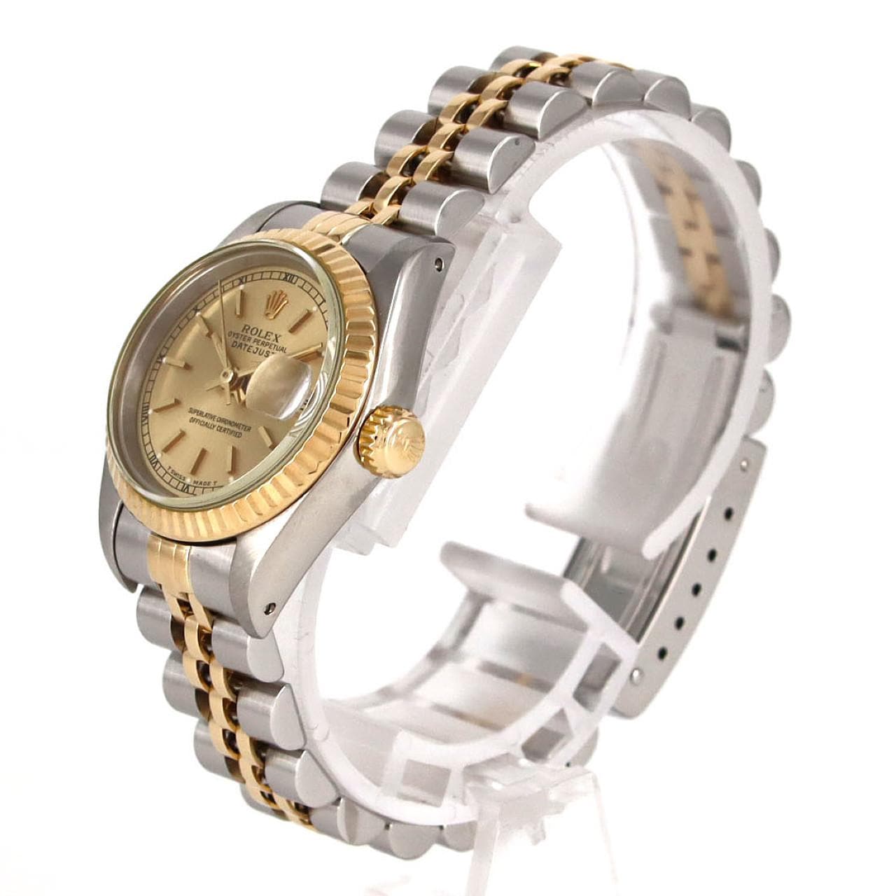 ロレックス デイトジャスト 69173 SSxYG 自動巻 L番