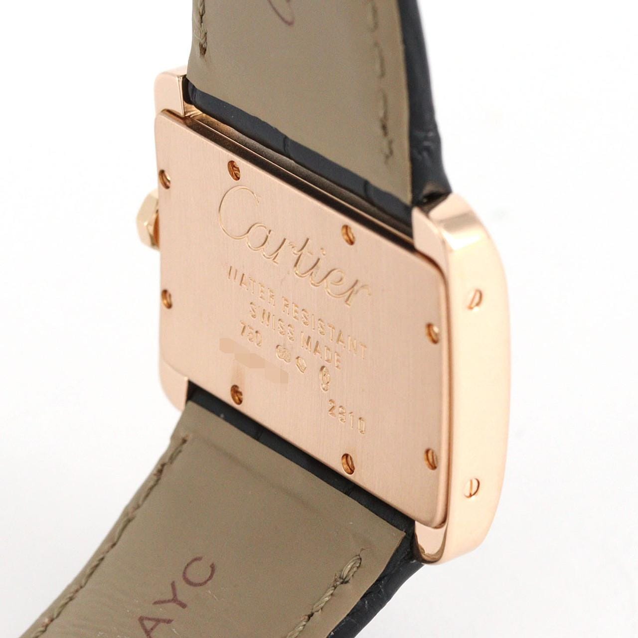 カルティエ ミニタンクディヴァン PG/D WA302471 PG･RG クォーツ