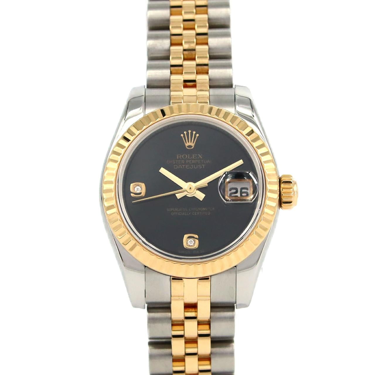 ロレックス デイトジャスト 179173 2BR SSxYG 自動巻 Z番