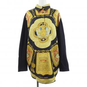 【ヴィンテージ】エルメス HERMES POSTE ET CAVALERIE ツイルレーヌ. トップス