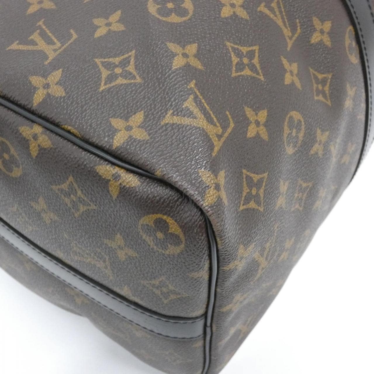 LOUIS VUITTON Monogram Macassar Keepall Bandouliere 45cm M56711 Boston Bag