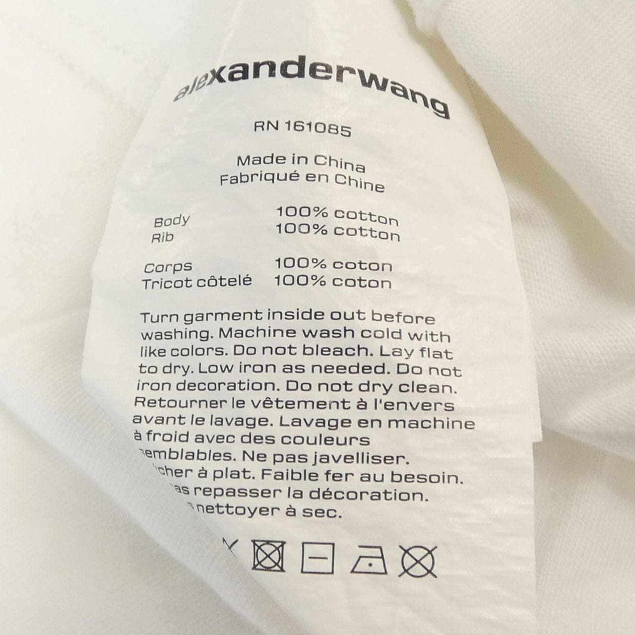 アレキサンダーワン ALEXANDER WANG 4CC3221358 Tシャツ