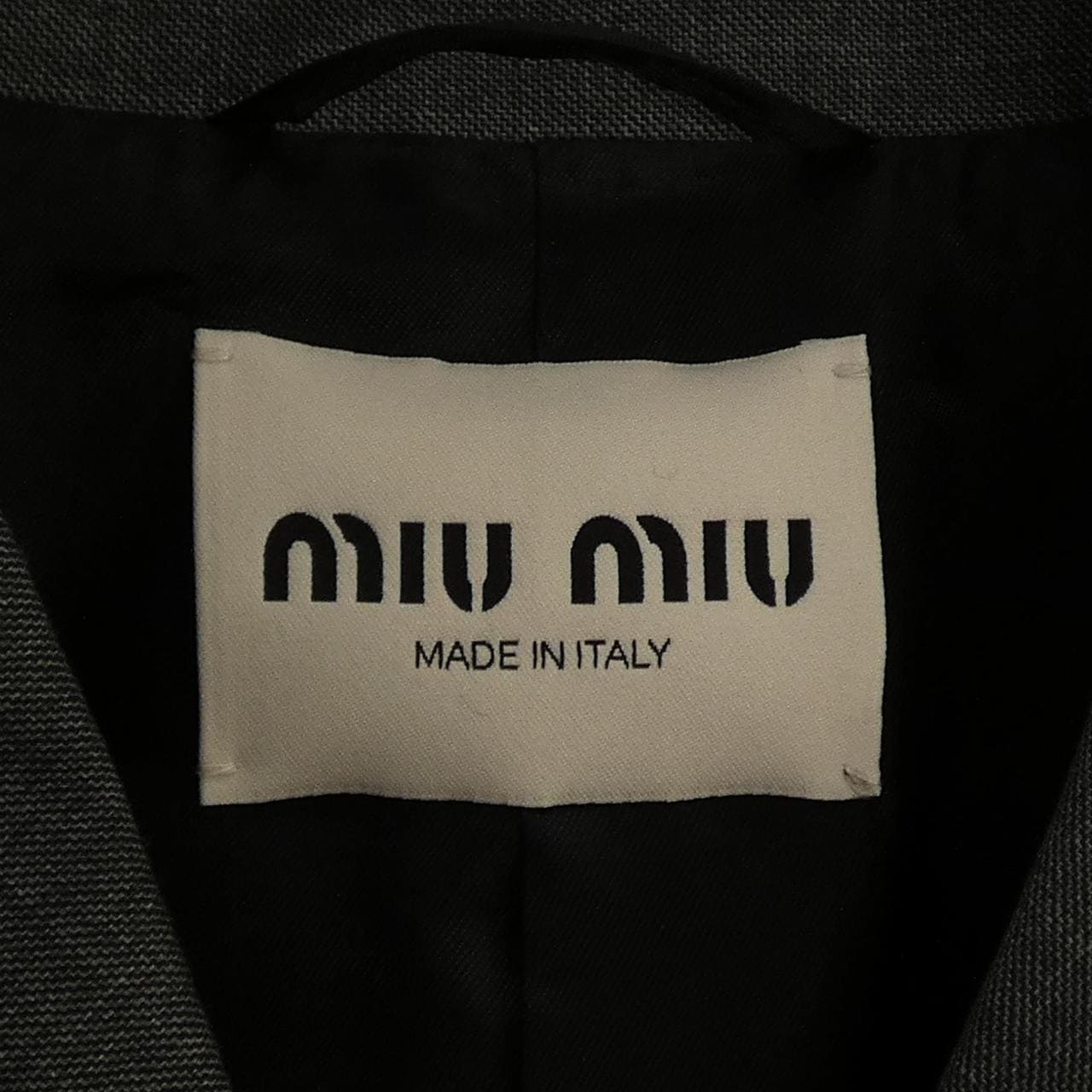 ミュウミュウ MIU MIU シングルブレスト MH1783 SVM1 11RF ジャケット